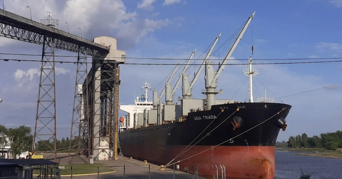 Carga de colza y girasol en el puerto de San Pedro con destino a Estados Unidos | FM Avenida