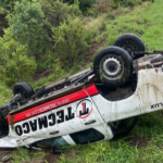 Dos heridos leves tras el vuelco de una camioneta en la Ruta 9 a la altura de Río Tala | FM Avenida