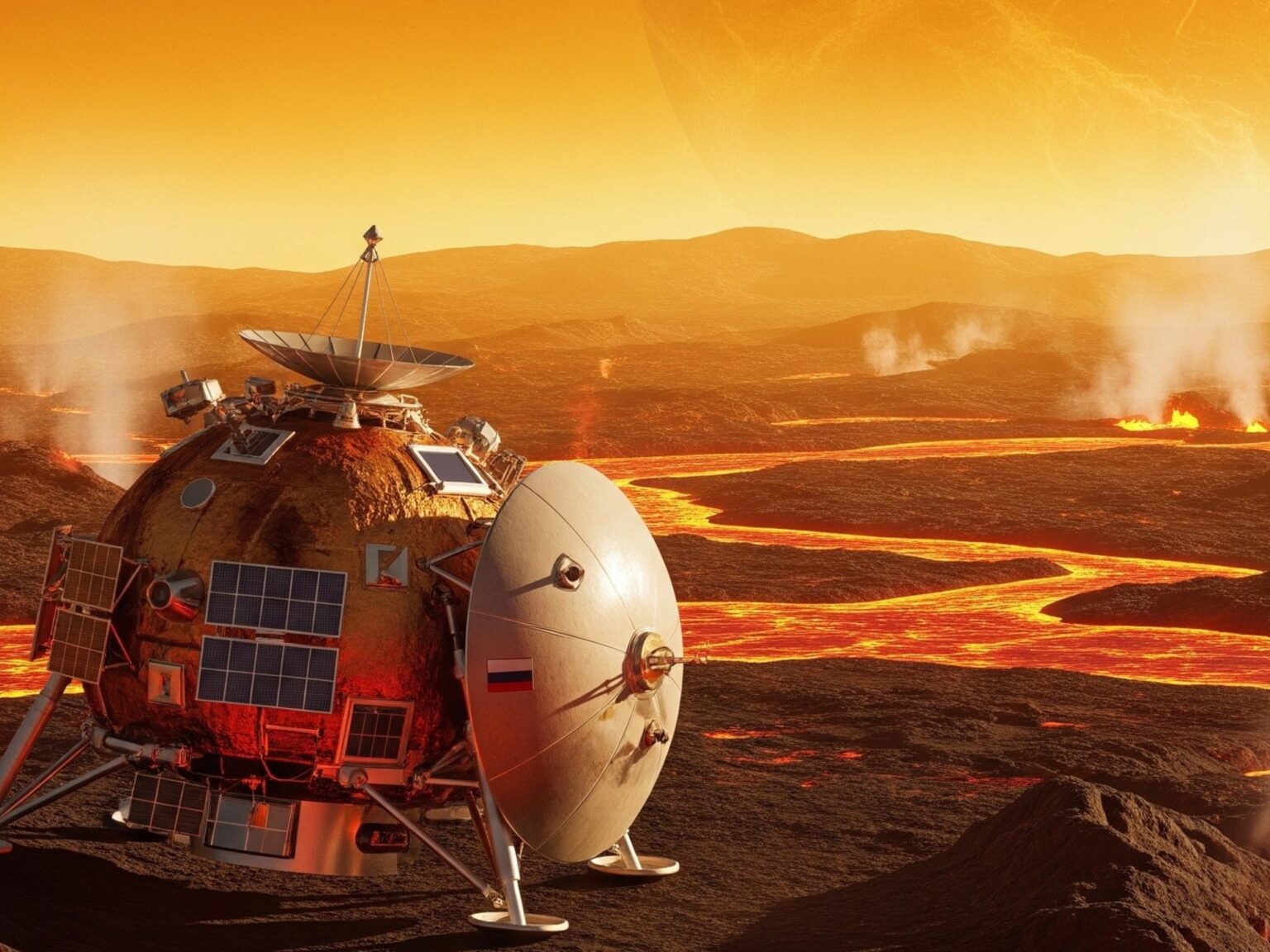 El planeta que derrite el metal en minutos es el próximo destino de Rusia: cómo planea sobrevivir su nave | FM Avenida