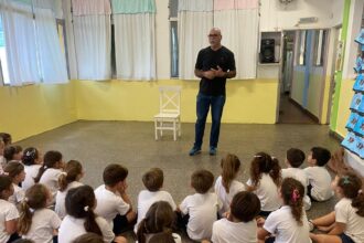 En vísperas a la conmemoración de la gesta de Malvinas: Domingo Novaro pasó por el Jardín “Estrellita” | FM Avenida