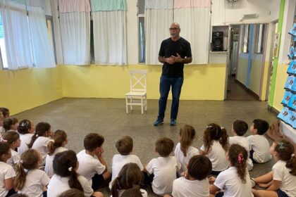 En vísperas a la conmemoración de la gesta de Malvinas: Domingo Novaro pasó por el Jardín “Estrellita” | FM Avenida