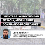 Estudiantes bonaerenses participan de clases públicas frente al departamento de Adorni: exigen presupuesto universitario | FM Avenida