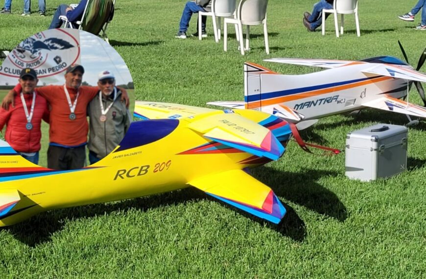 Finalizó el 79° Concurso Nacional de Aeromodelismo en el Aero Club San Pedro | FM Avenida