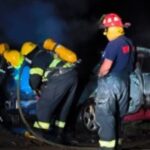 Gobernador Castro: una mujer resultó ilesa tras incendiarse su vehículo en un camino rural | FM Avenida
