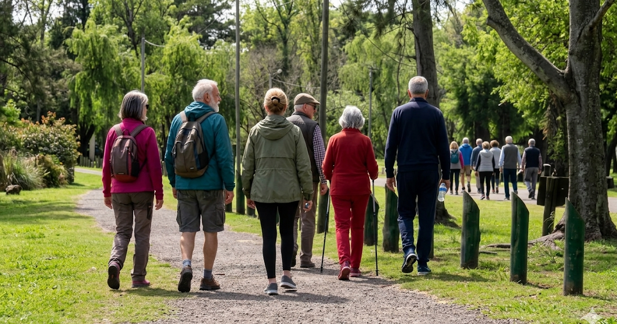 Invitan a una caminata abierta para promover la actividad física y el encuentro de adultos mayores | FM Avenida