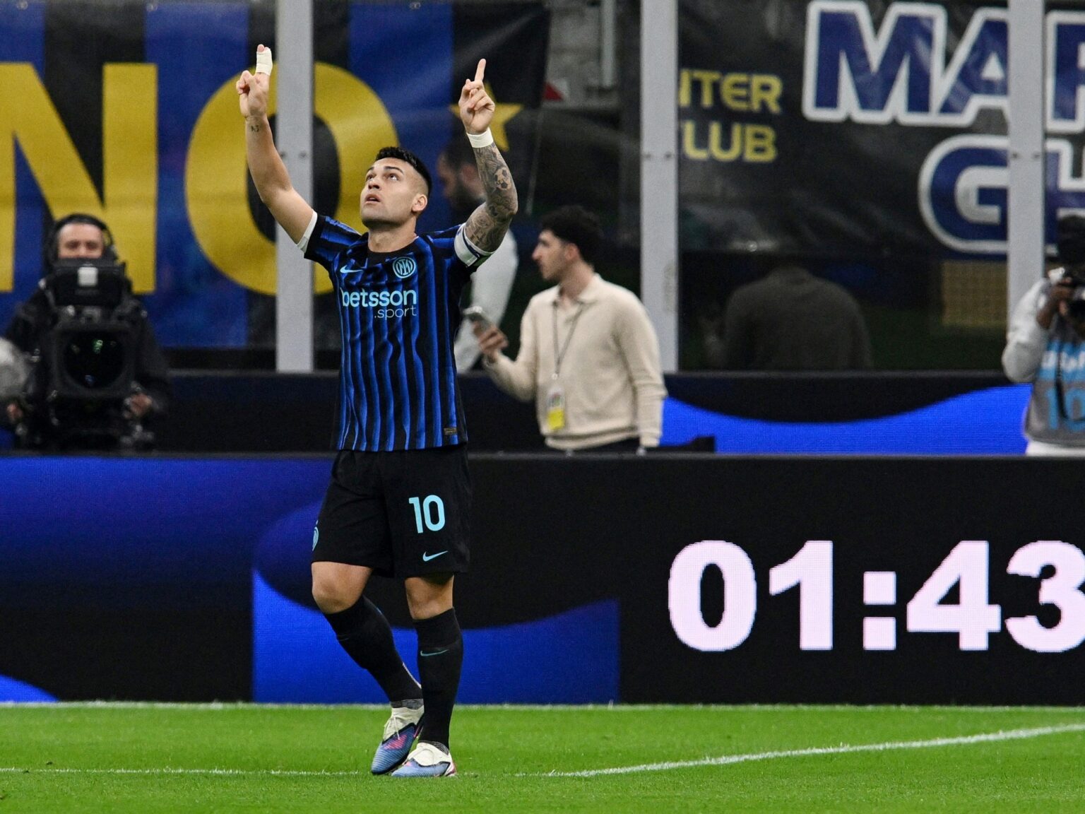 Lautaro Martínez tardó 60 segundos en volver con gol para el Inter, que le gana a la Roma para ser más líder que nunca en Italia | FM Avenida