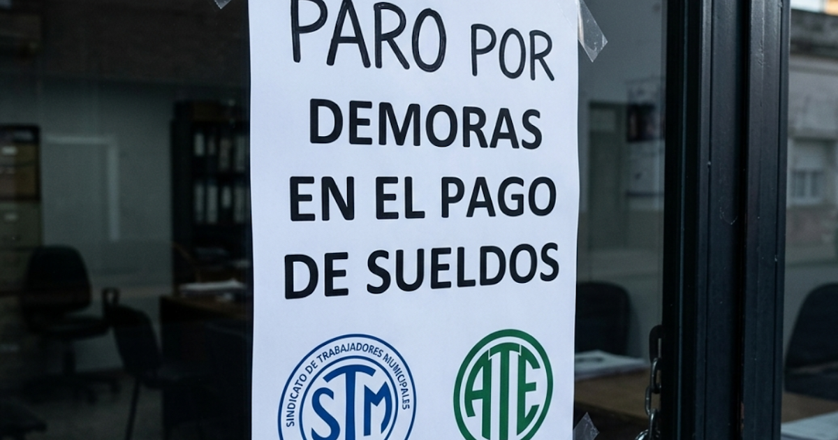 Municipales inician un paro ante la demora en el pago de sueldos | FM Avenida