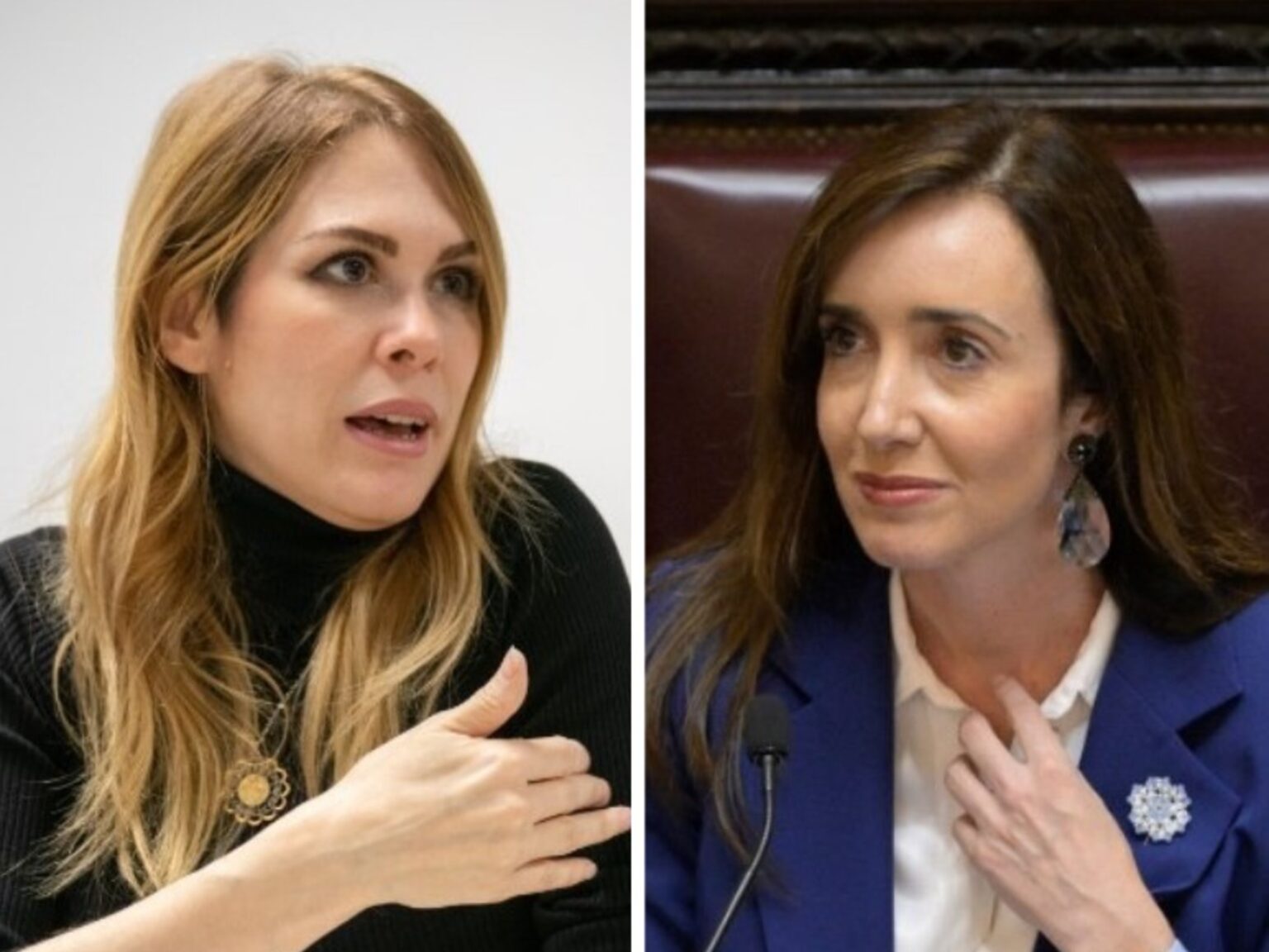 Nuevo round entre Lilia Lemoine que mandó a callar a Villarruel y la vice la cruzó: "Escupe huevadas al por mayor" | FM Avenida