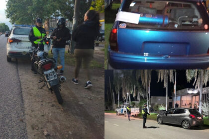Operativos de tránsito: secuestraron un auto sin patente y tres motocicletas | FM Avenida