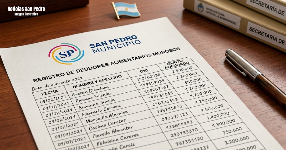 Proyecto para exigir certificado de libre deuda alimentaria para funcionarios, empleados y proveedores municipales | FM Avenida