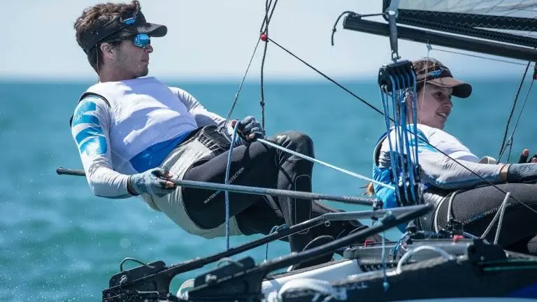 Rumbo a LA28: Eugenia Bosco y Mateo Majdalani conquistaron la medalla de plata en el Trofeo Princesa Sofía | FM Avenida