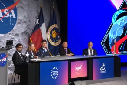 Sin los astronautas en la conferencia, la NASA ratificó que fue un "paso importante" hacia el regreso a la Luna | FM Avenida