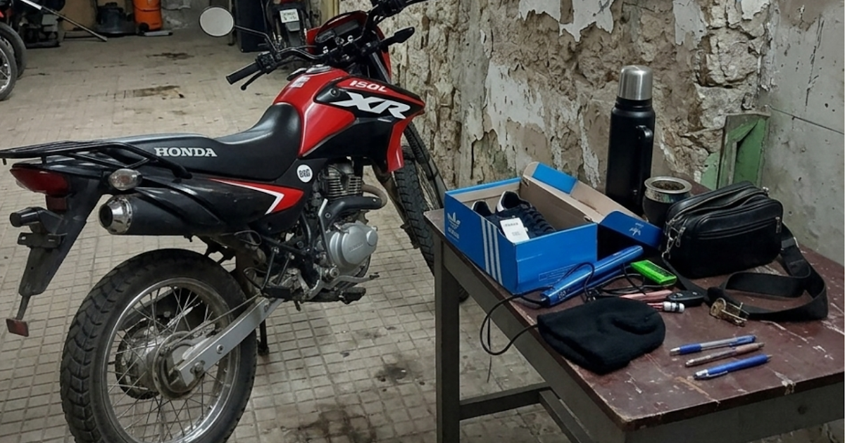 Tres detenidos tras una persecución: recuperaron diversos elementos robados en una vivienda | FM Avenida