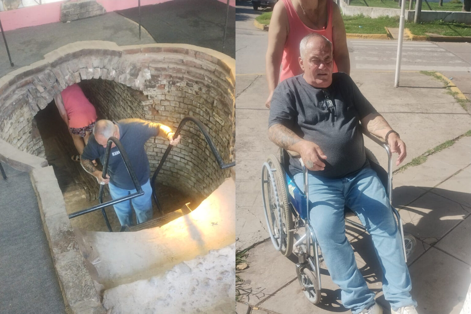 Turista se cayó de una escalera en el Paseo de los Túneles: "Ni siquiera me ayudaron" | FM Avenida