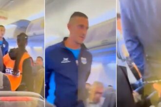 Un jugador de Gimnasia de Jujuy gritó "bomba" antes del despegue, provocó un caos en el avión y lo bajaron detenido | FM Avenida