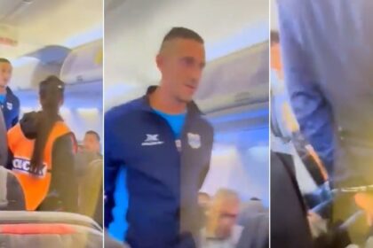 Un jugador de Gimnasia de Jujuy gritó "bomba" antes del despegue, provocó un caos en el avión y lo bajaron detenido | FM Avenida