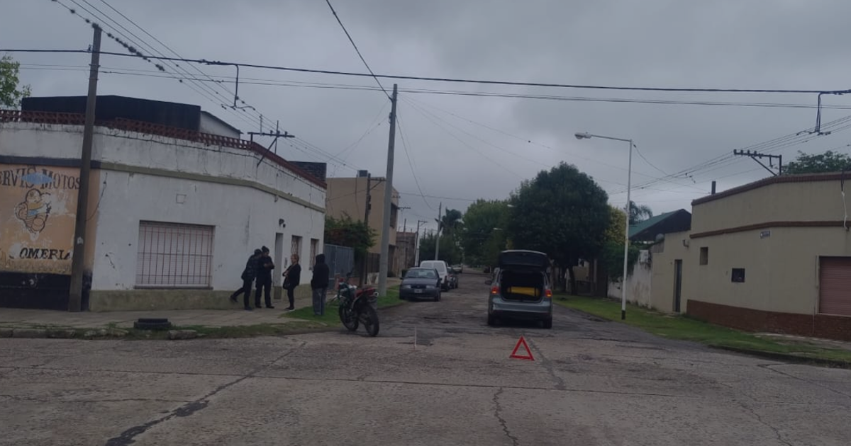 Un motociclista herido tras un choque con un automóvil | FM Avenida