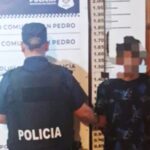 Aprehendieron a un hombre tras amenazar con un machete a su vecina