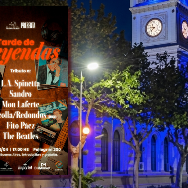 "Tarde de Leyendas", este sábado frente a la Municipalidad con un tributo a grandes artistas | FM Avenida