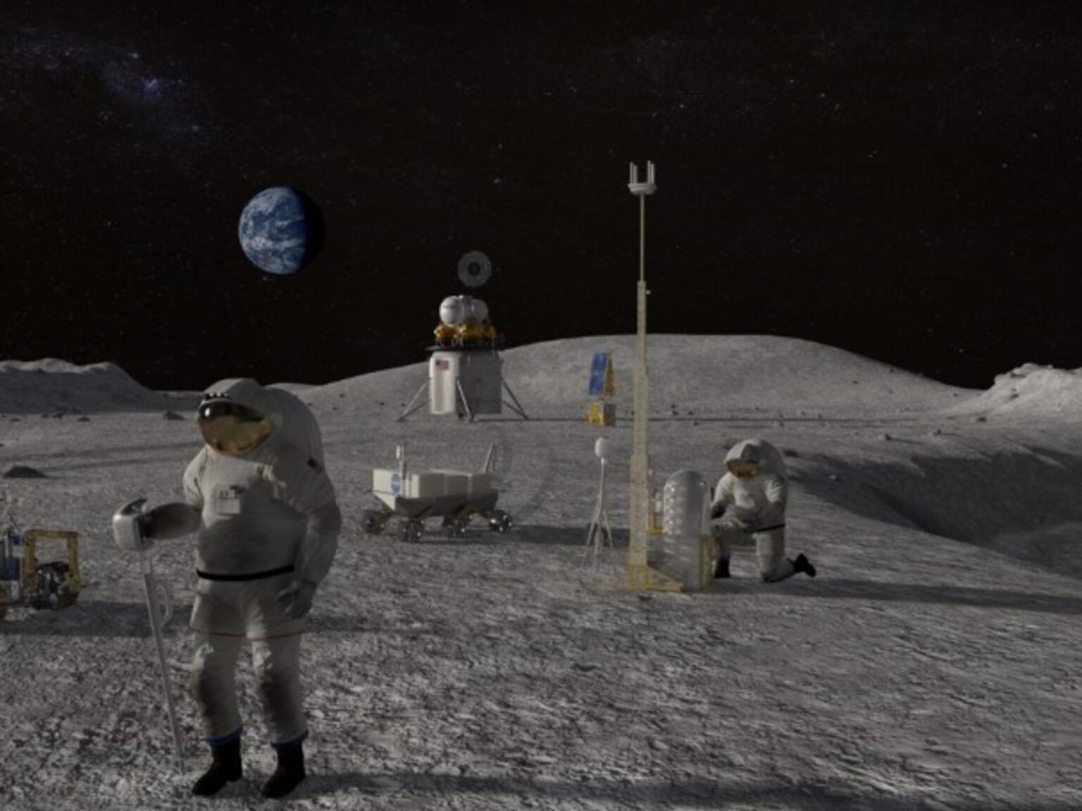 La NASA alerta: los microbios de los astronautas pueden contaminar el polo sur de la Luna | FM Avenida