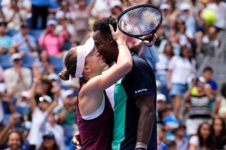 Monfils ganó con su mujer Svitolina en el dobles mixto de US Open y dejó una respuesta que hizo reír a todos: "Esposa feliz, vida feliz" | FM Avenida