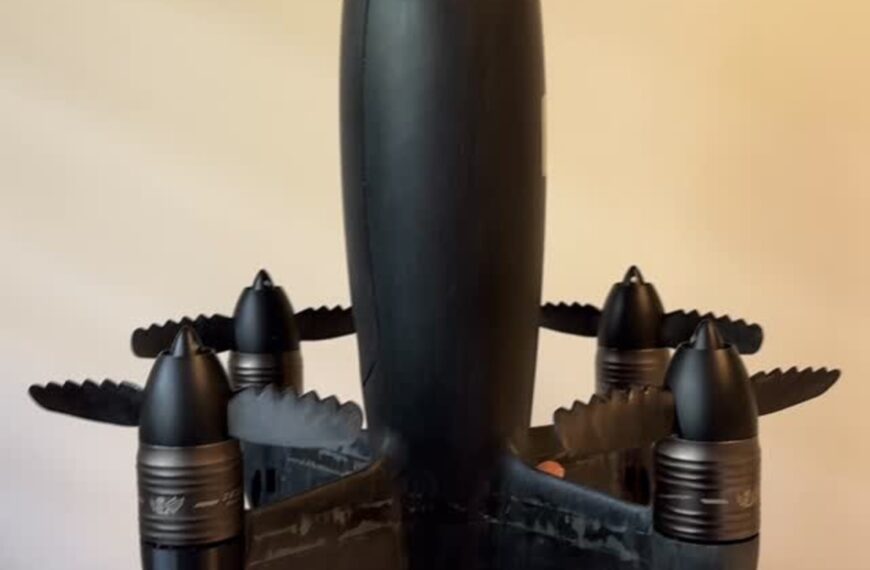Un padre y su hijo construyen el dron más rápido del mundo y llevan la velocidad a un nuevo nivel con más de 650 km/h | FM Avenida