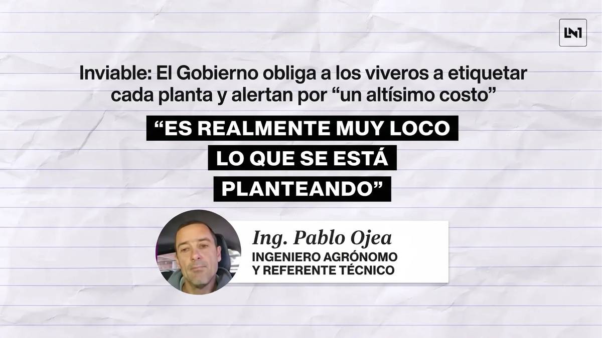 El Gobierno obliga a etiquetar planta por planta y en los viveros bonaerenses advierten que la medida "es inaplicable" | FM Avenida