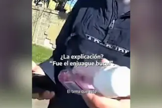 “Es Listerine, señorita”: Un conductor lanzó una insólita excusa luego de un positivo de 1,09 de alcoholemia | FM Avenida