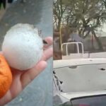 Granizo del tamaño de una mandarina: una fuerte tormenta causó destrozos en el centro del país | FM Avenida