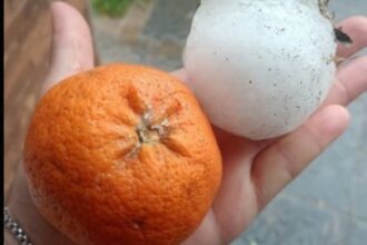 Impresionante tormenta de granizo en Córdoba con piedras del tamaño de una mandarina: hubo destrozos en Unquillo y Mendiolaza | FM Avenida