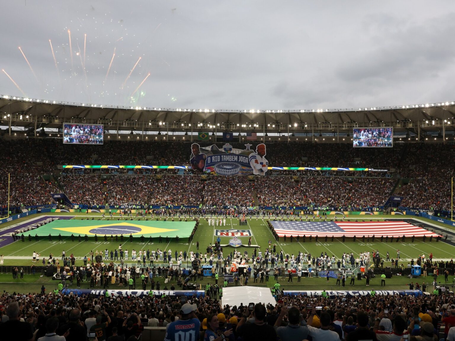 La NFL deslumbró en el Maracaná: un evento histórico que convocó a 72 mil personas para el triunfo agónico de los Ravens | FM Avenida