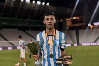 Aprendió a definir con Maradona y quebró un récord de Lautaro Martínez: la joya que ilusiona a Racing a pesar de la crisis futbolística | FM Avenida