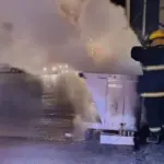 Bomberos sofocó un incendio en un contenedor de residuos en el Fonavi | FM Avenida