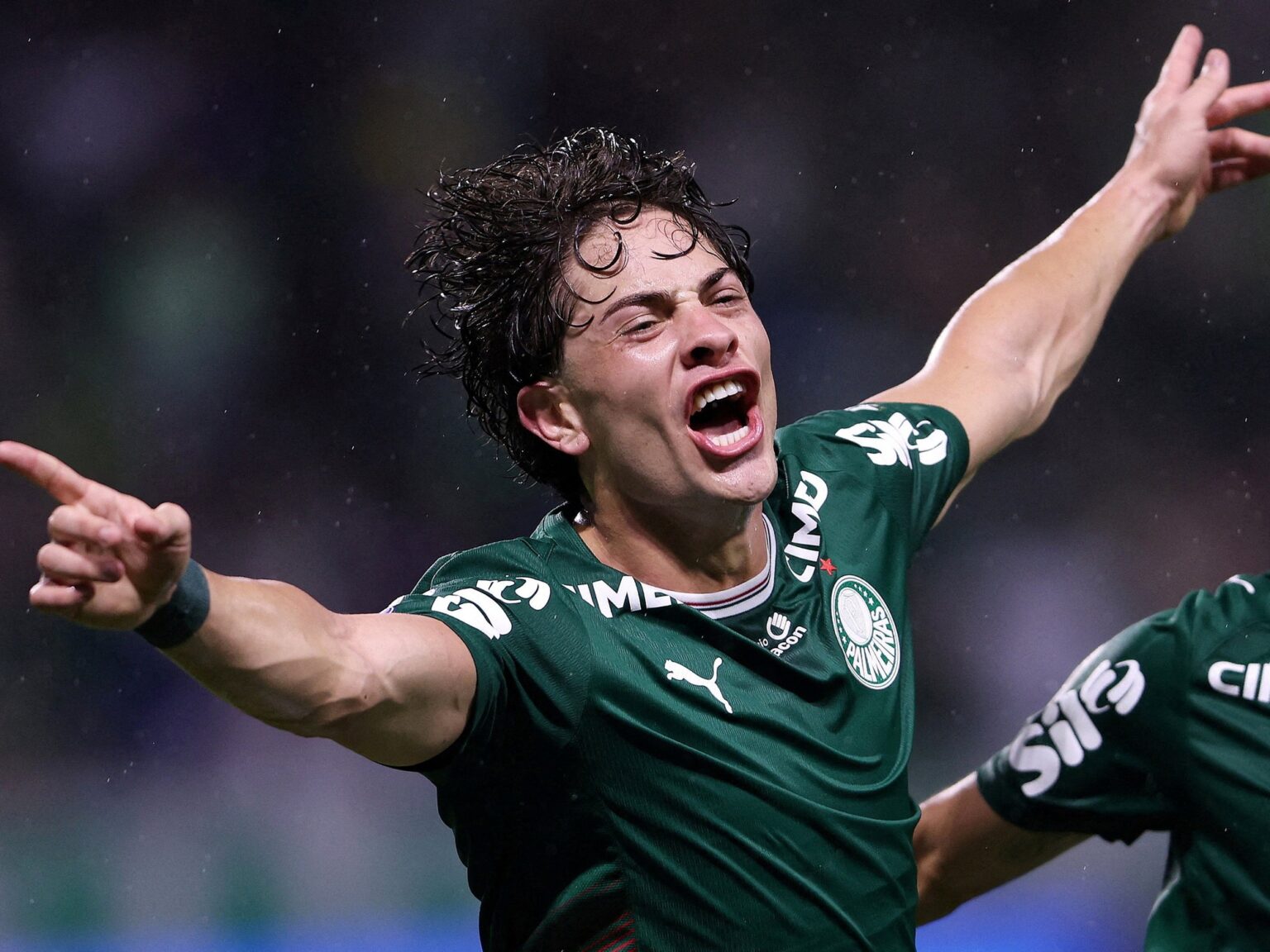 De la Selección a brillar en Brasil: Agustín Giay convirtió un doblete en la goleada de Palmeiras en el clásico contra Corinthians | FM Avenida