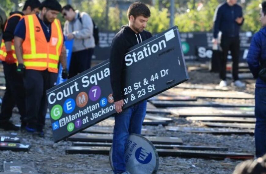 Miles de personas compran las reliquias del subte de Nueva York | FM Avenida